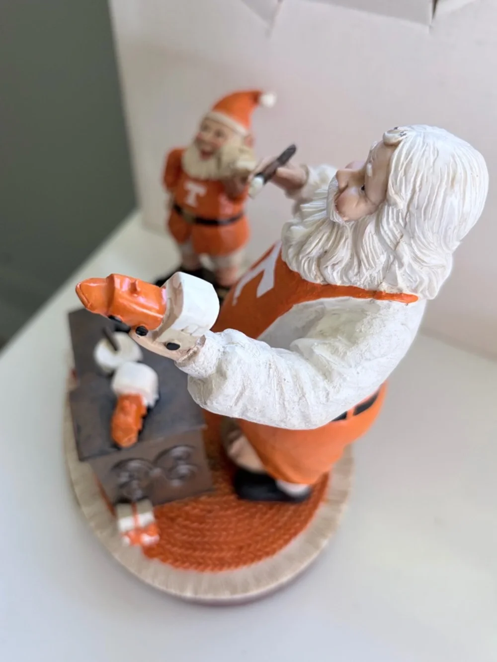 Tennessee Volunteers Collegiate Collectable Santa. 10th in Limited Series
